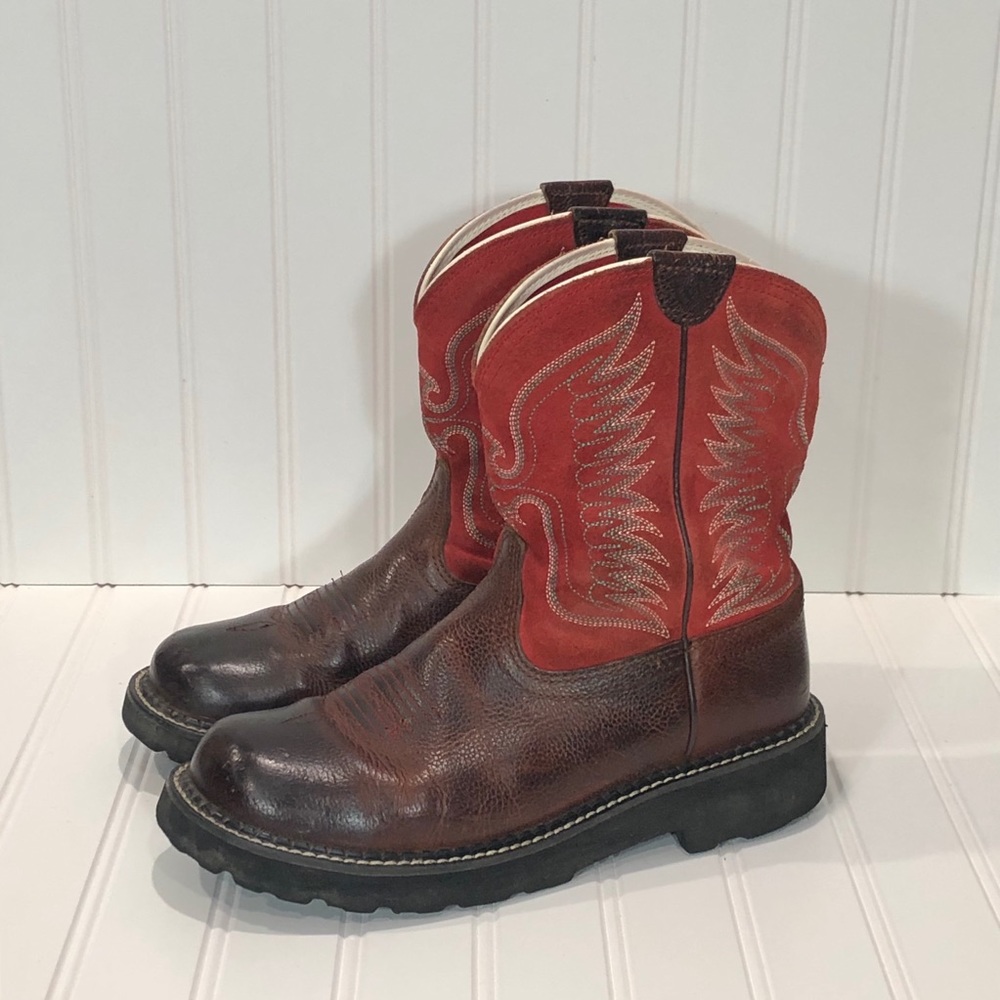 Ariat Fat Baby Thunderbird Western Cowgirl Boots